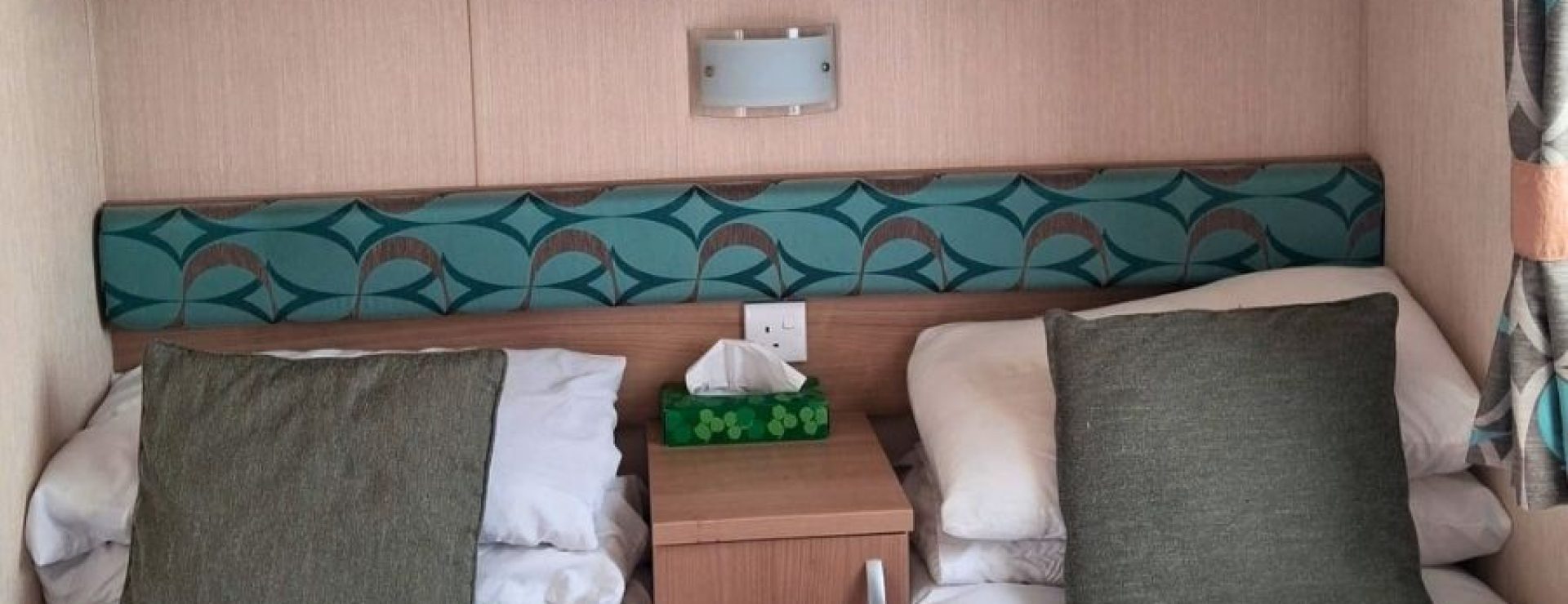 2013 Swift Bordeaux Twin Bedroom